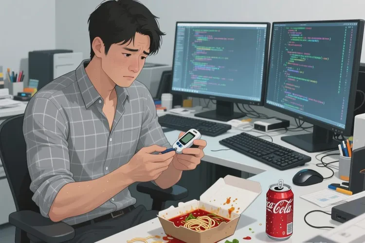 32岁中午血糖28.9是怎么回事(图1)