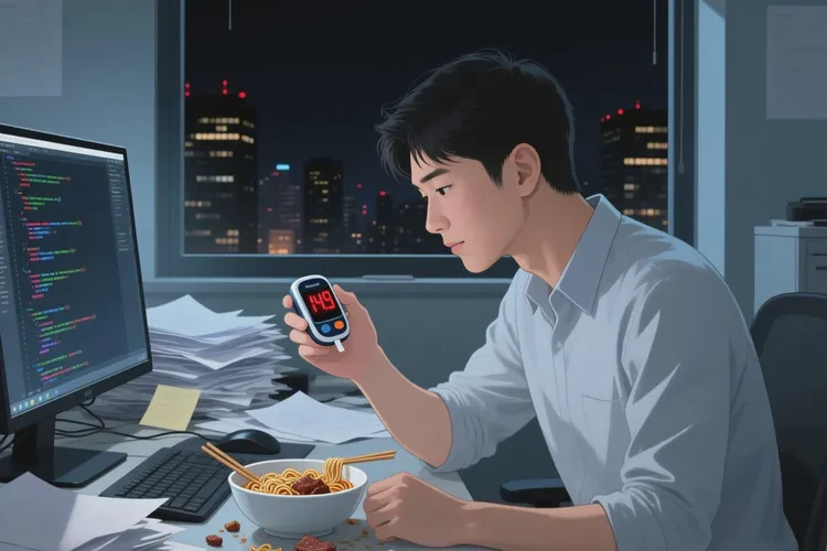 33岁中餐血糖14点9是怎么回事(图1)