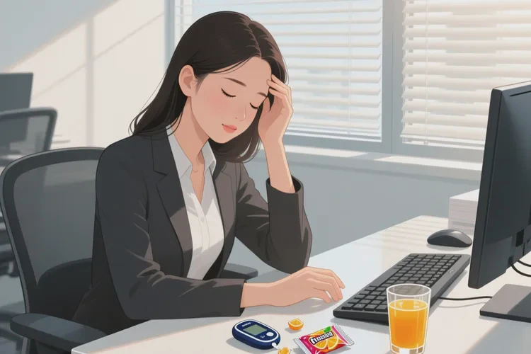 32岁中午血糖3点0是怎么回事(图1)