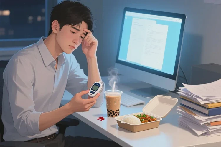 33岁餐后血糖18.2是怎么回事(图1)