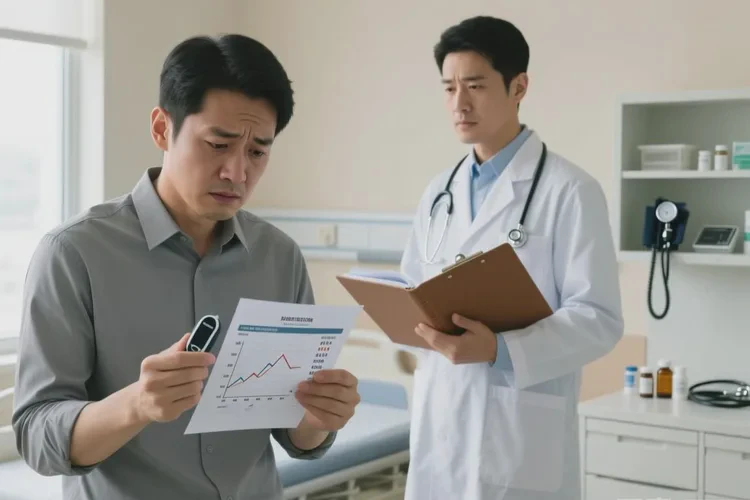 32岁早上空腹血糖30.6是怎么回事(图1)