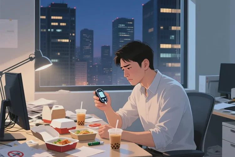 33岁中餐血糖15.7是怎么回事(图1)