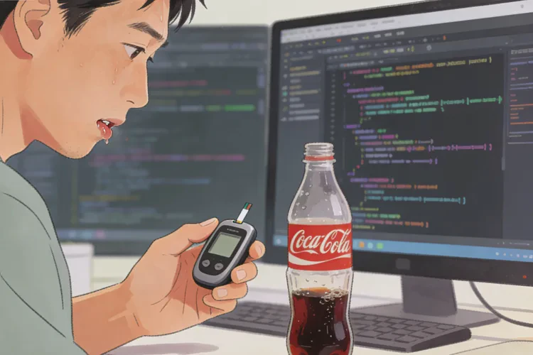 32岁早上空腹血糖17点4是怎么回事(图1)