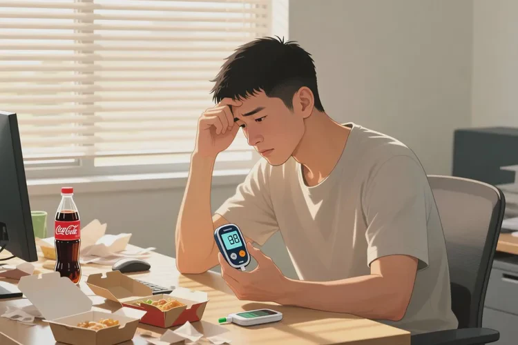 32岁中午血糖28.7是怎么回事(图1)