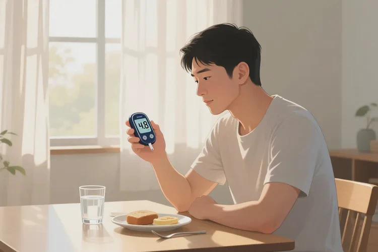 33岁早上血糖4.8是怎么回事(图1)