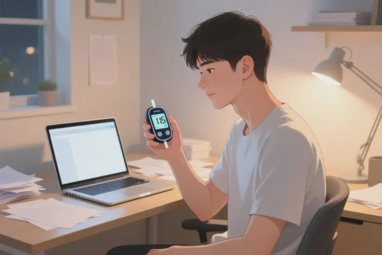 32岁睡前血糖25.0是怎么回事(图1)