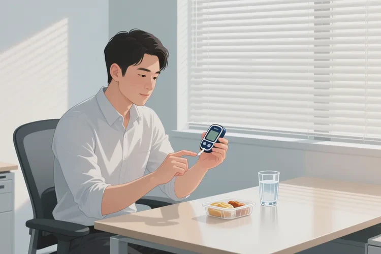 32岁中午血糖4.1是怎么回事(图1)