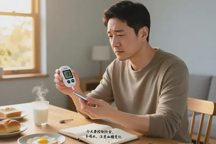 33岁早上空腹血糖14点8是怎么回事(图1)