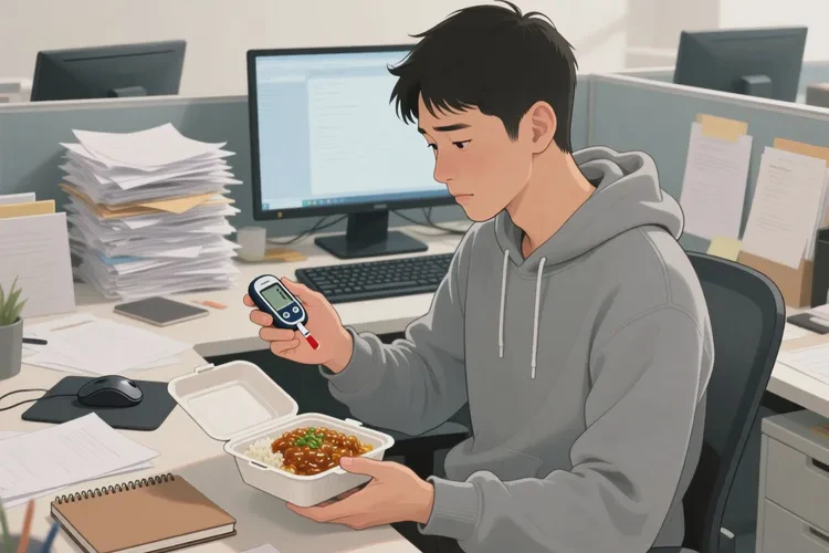 33岁晚餐血糖14点7是怎么回事(图1)