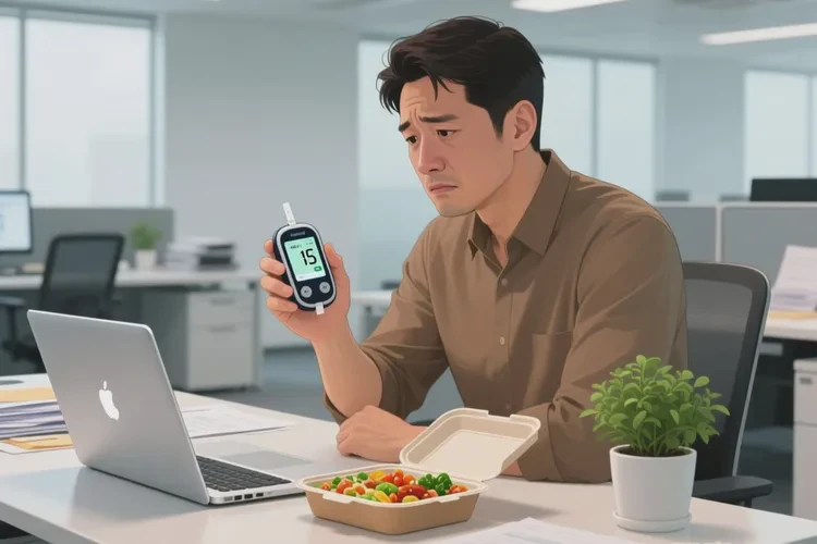 33岁中午血糖9.5是怎么回事(图1)