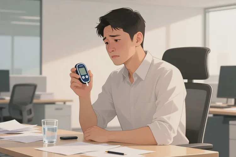 32岁中午血糖25.9是怎么回事(图1)