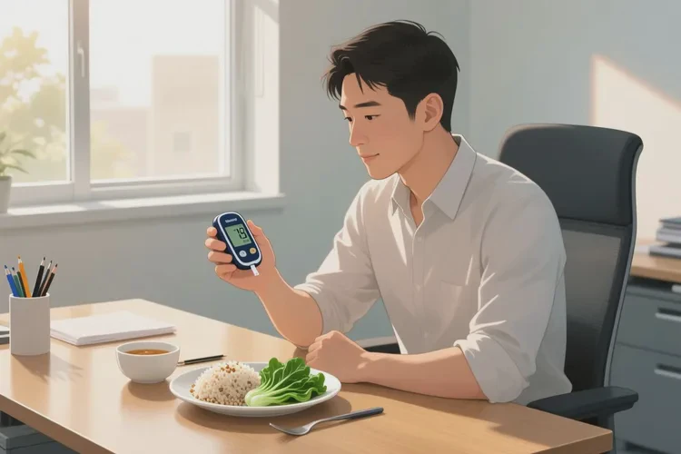 32岁中午血糖5点8是怎么回事(图1)