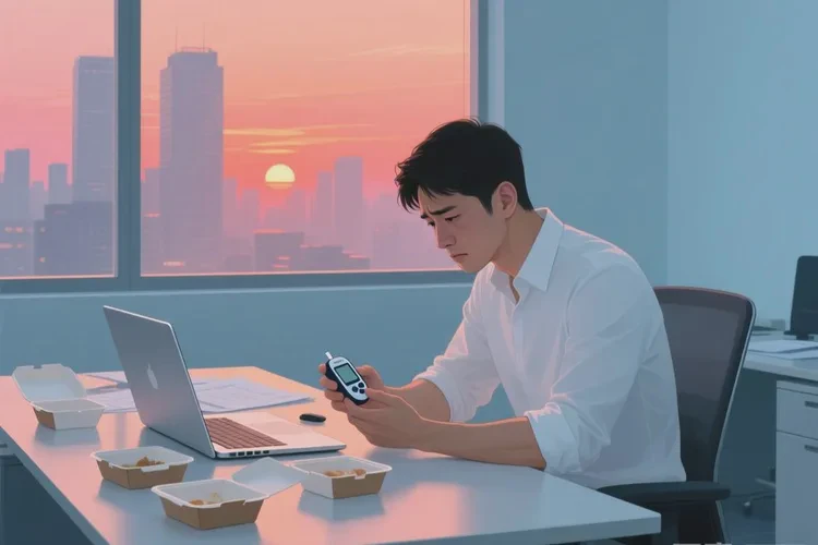 32岁中午血糖19点8是怎么回事(图1)