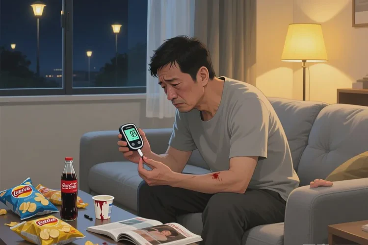 32岁晚上血糖22.0是怎么回事(图1)