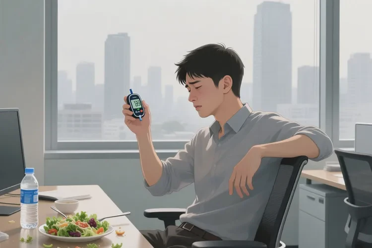 32岁中午血糖3.2是怎么回事(图1)