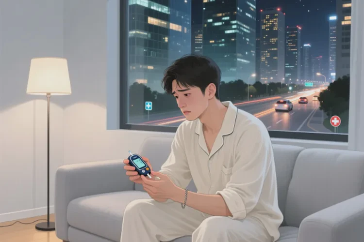 32岁晚上血糖23.4是怎么回事(图1)