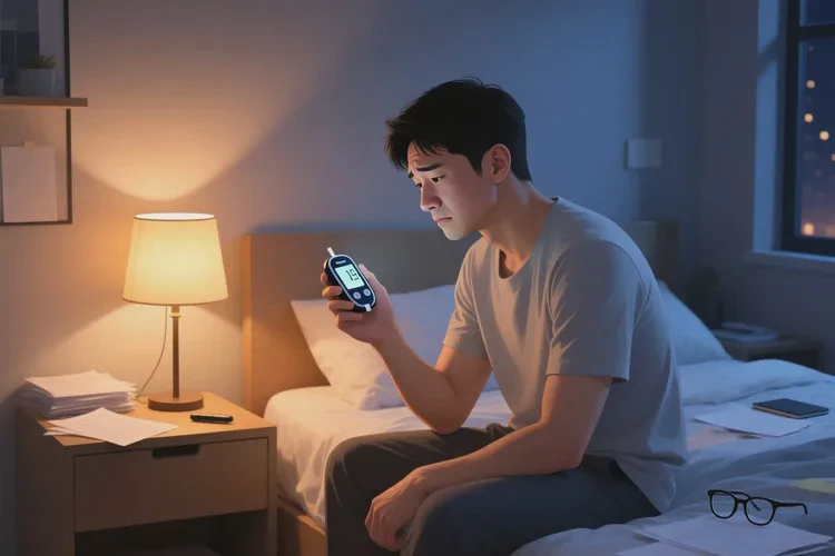 32岁睡前血糖25.7是怎么回事(图1)