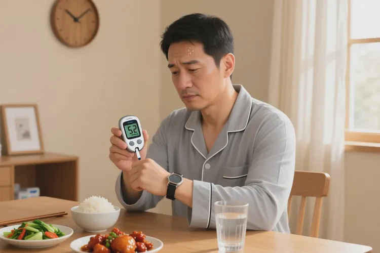33岁晚餐血糖6点8是怎么回事(图1)