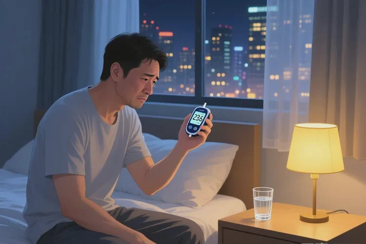 32岁晚上血糖23.6是怎么回事(图1)