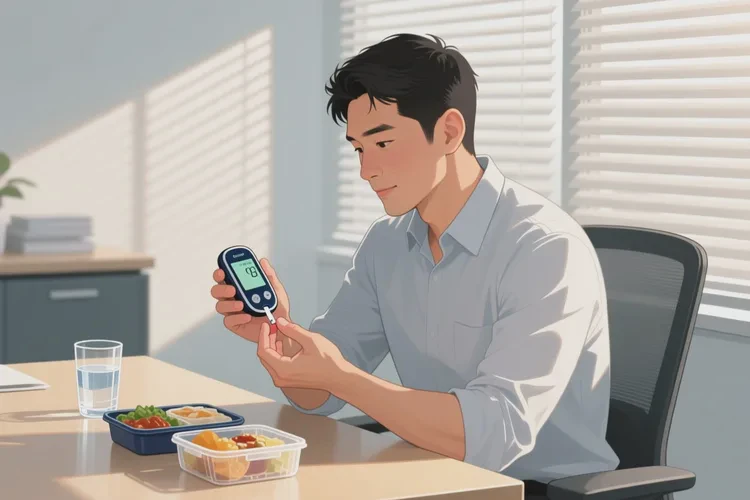 32岁中午血糖4.8是怎么回事(图1)