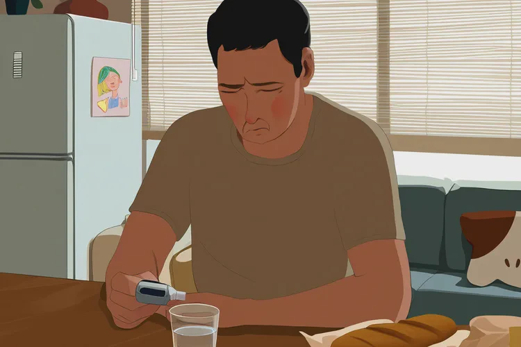 38岁早上空腹血糖30.3是怎么回事(图1)