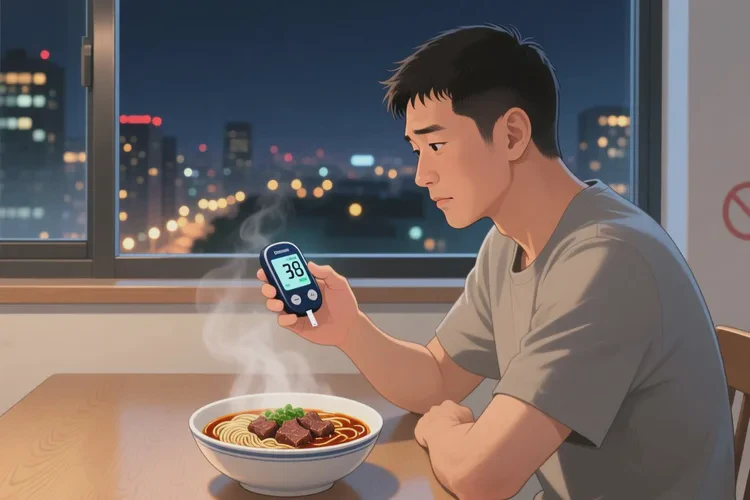 33岁晚餐血糖5点8是怎么回事(图1)