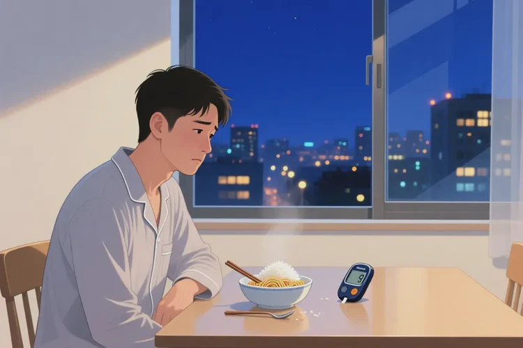 33岁晚餐血糖13.7是怎么回事(图1)