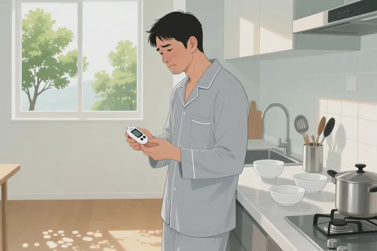 32岁早上空腹血糖24.8是怎么回事(图1)