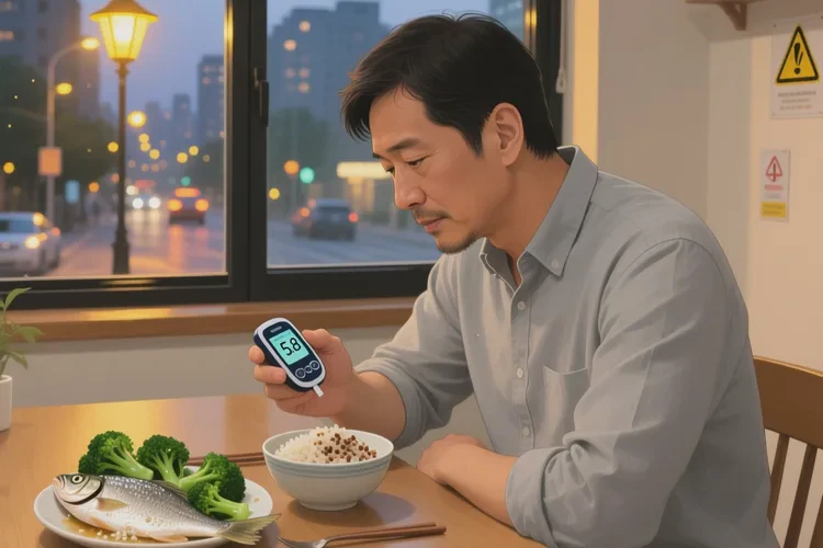 33岁晚餐血糖4点4是怎么回事(图1)