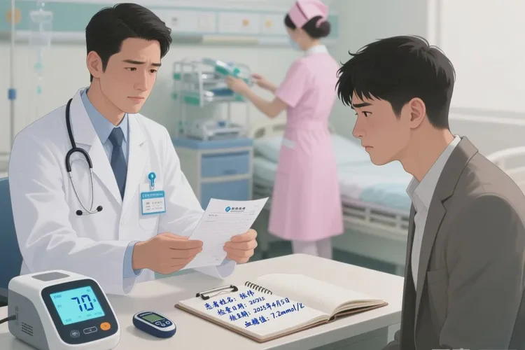 32岁晚上血糖20.4是怎么回事(图2)