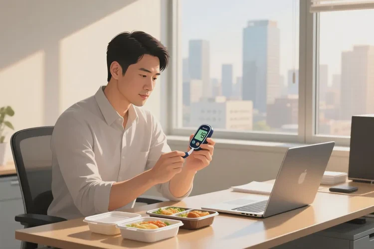 33岁中餐血糖8.6是怎么回事(图1)