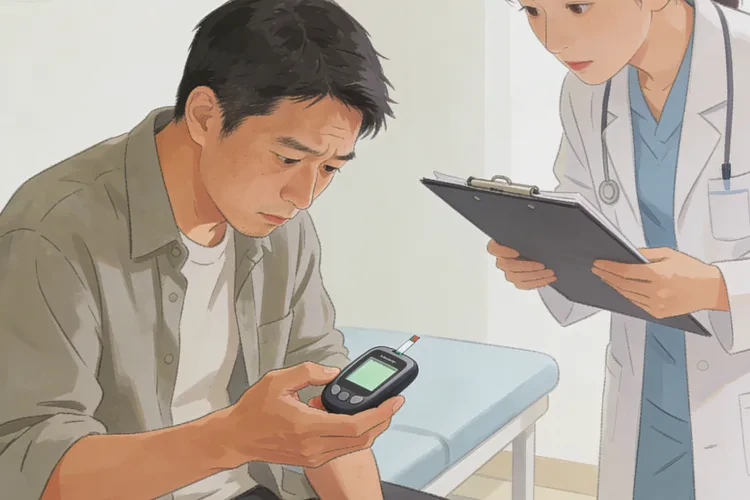 33岁早餐血糖17.6是怎么回事(图1)