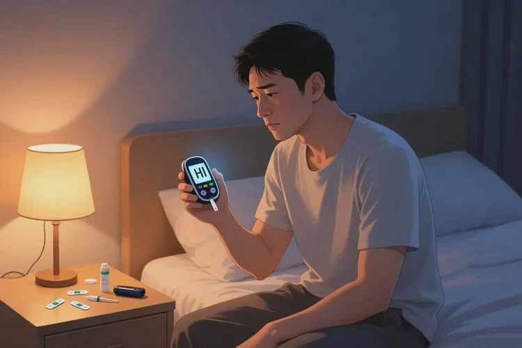 32岁睡前血糖29.3是怎么回事(图1)