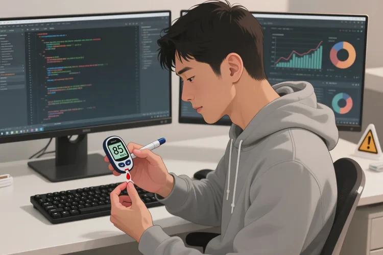 33岁中餐血糖16.3是怎么回事(图1)