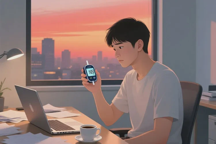 33岁餐后血糖12.3是怎么回事(图1)