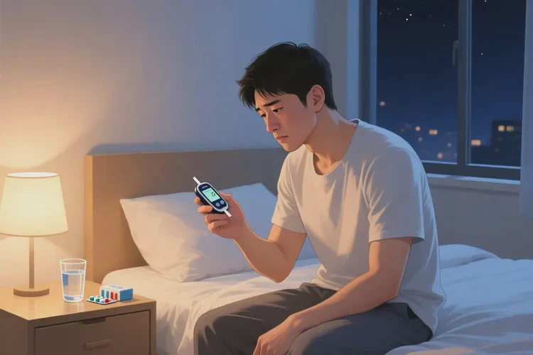 32岁睡前血糖24.4是怎么回事(图1)