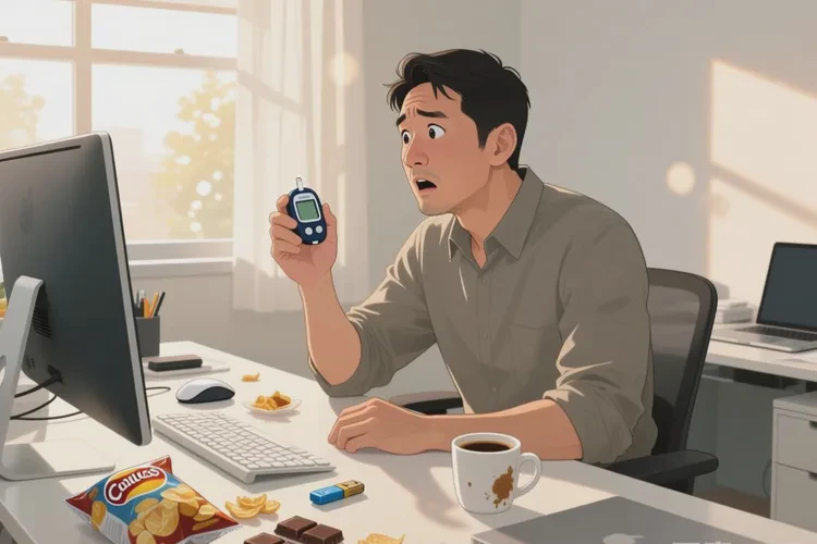 33岁早餐血糖20.6是怎么回事(图1)