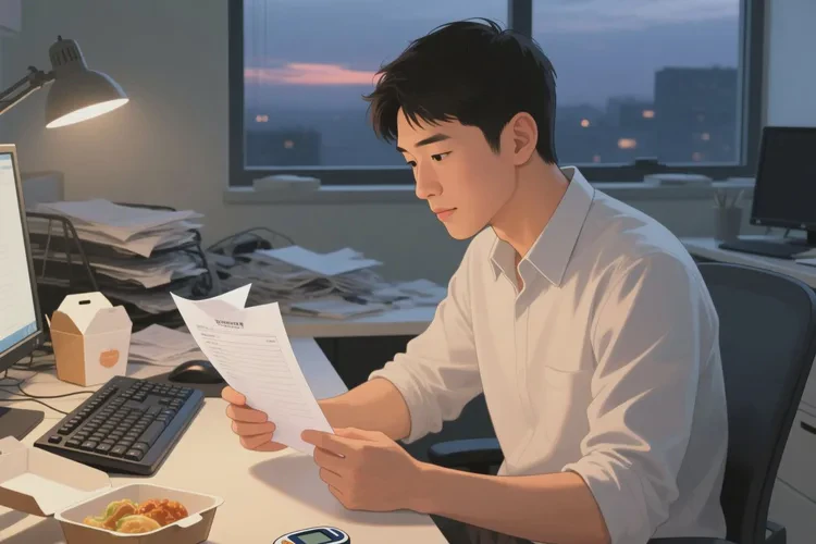 33岁中餐血糖12点7是怎么回事(图1)