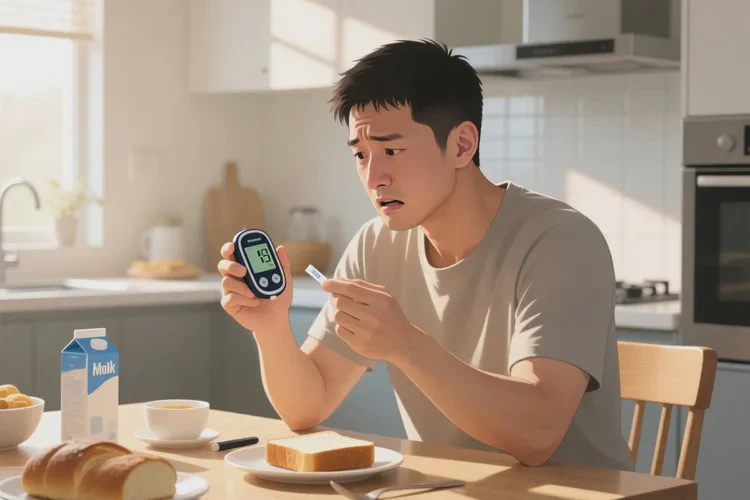 33岁早餐血糖29.6是怎么回事(图1)