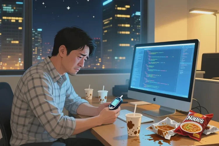 33岁餐后血糖23.9是怎么回事(图1)