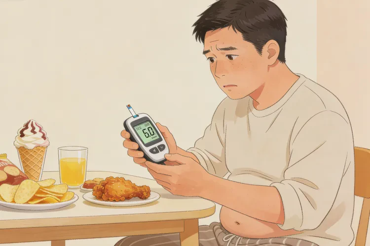 32岁晚上血糖28.2是怎么回事(图1)