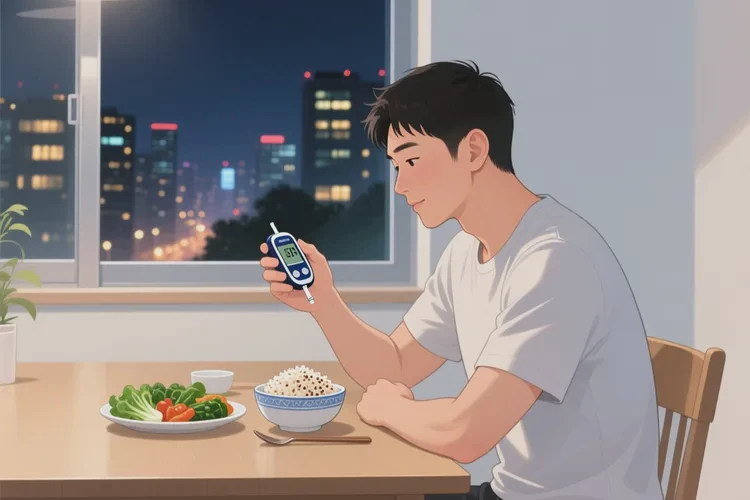 32岁晚上血糖6.4是怎么回事(图1)