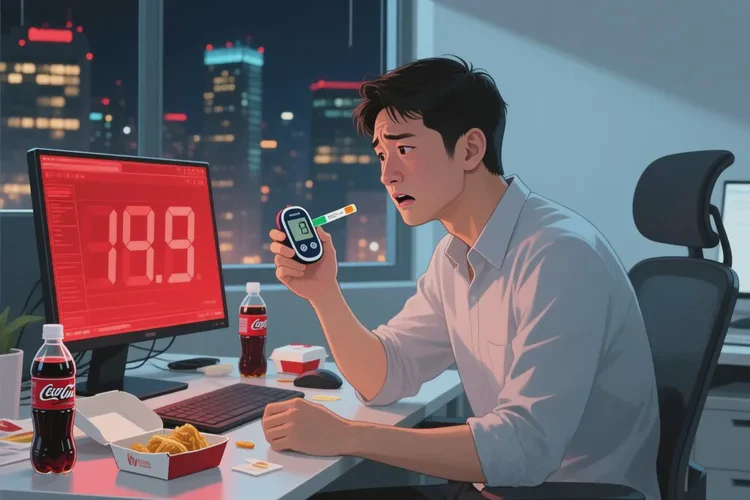 33岁餐后血糖25.3是怎么回事(图1)