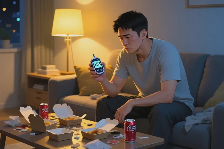 32岁晚上血糖20.3是怎么回事(图1)