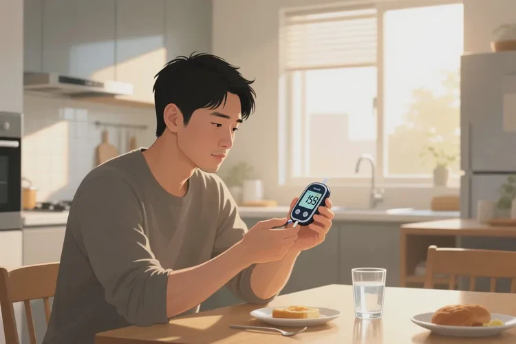 33岁早餐血糖6点8是怎么回事(图1)