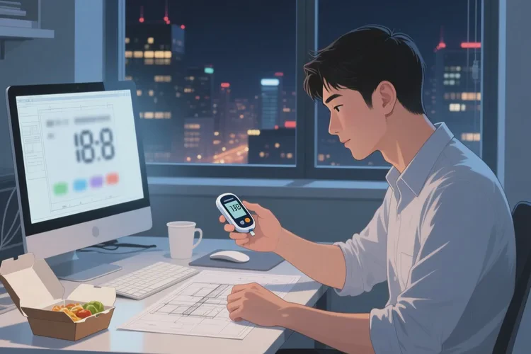 32岁晚上血糖7.4是怎么回事(图1)