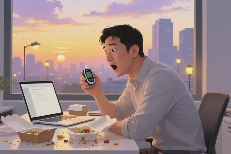 33岁中餐血糖14.8是怎么回事(图1)