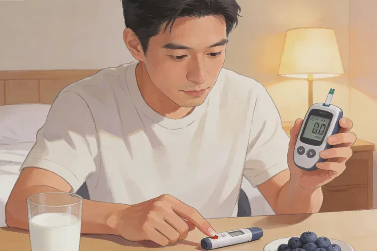 32岁晚上血糖4.3是怎么回事(图1)