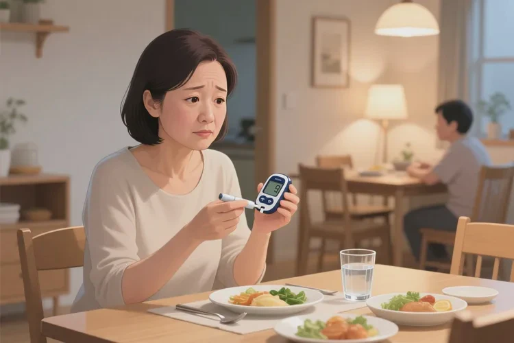 33岁晚餐血糖4点0是怎么回事(图1)