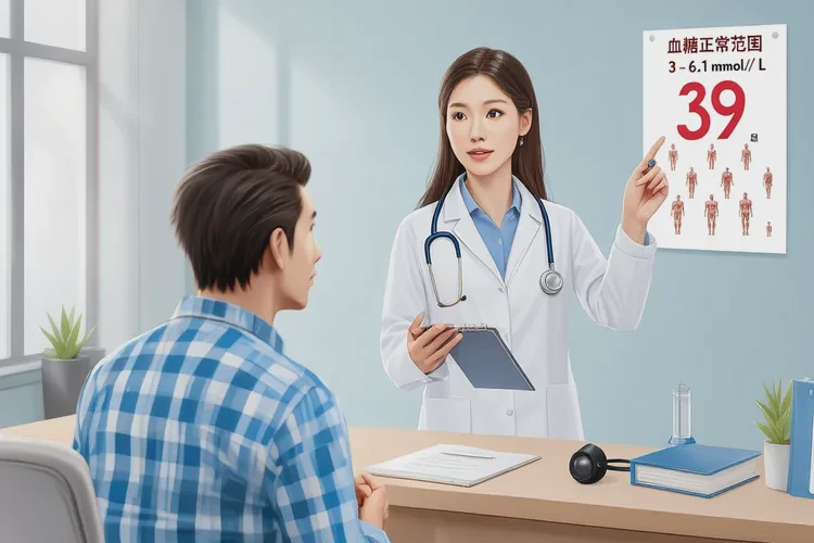 39岁早餐血糖6点6是怎么回事(图1)